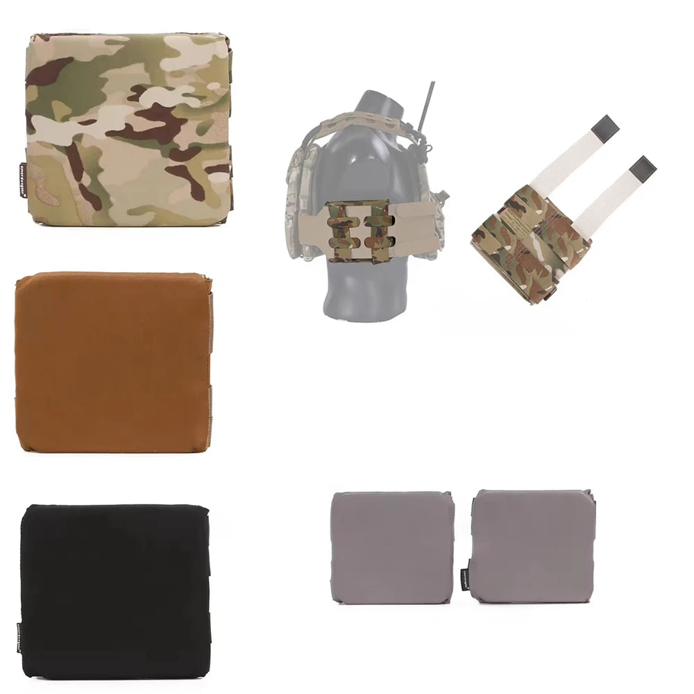 SS Vest Ultralight Side Plate Pouch Side Armor Carrier Pouch EVA Pad Sundry Bag Maritime Skeletal Cummerbund MVS Hunting Vest
