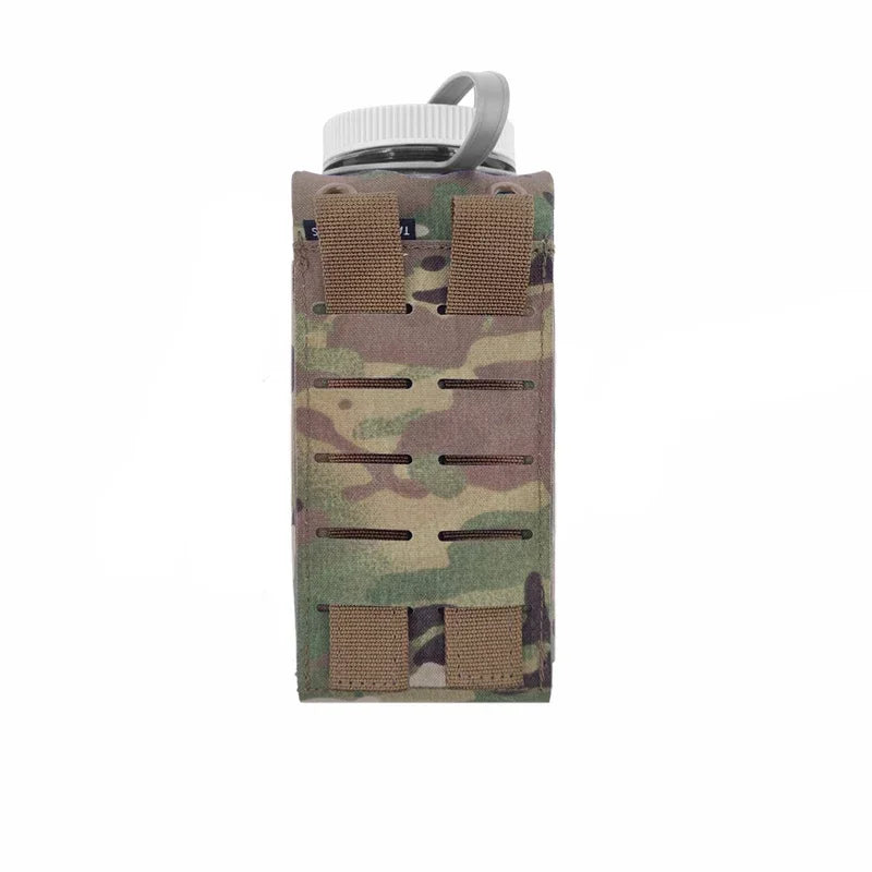 SS Style Tactical Vest Molle Kettle Bag Airsoft Vest Water Bottle Pouch Bag Suitable for Nalgene 32 Oz 1L