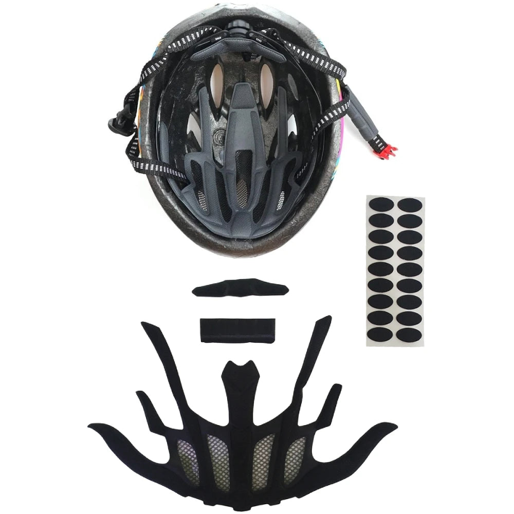 Cycling Helmet Inner Padding Kit Sealed Sponge Protective Lining Protection Liners Cushion Mat Helmet Accessories for Cycling