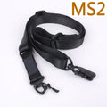 MS2 Tactical Adjustable Nylon Rifle Sling With Quick Release Clips Durable Gun Strap For Outdoor Hunting Shooting Sports Gear