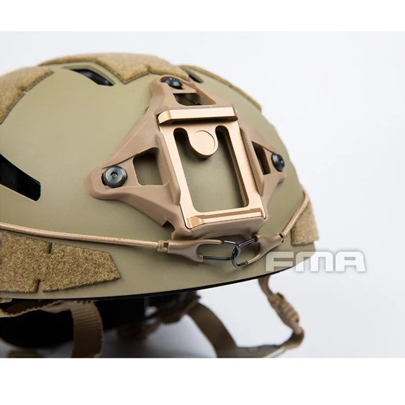FMA Tactical Caiman Ballistic Helmet W/ NVG Shroud Rail Space Adjustable Hunting Headwear Paintball Tactical Helmet 1307B