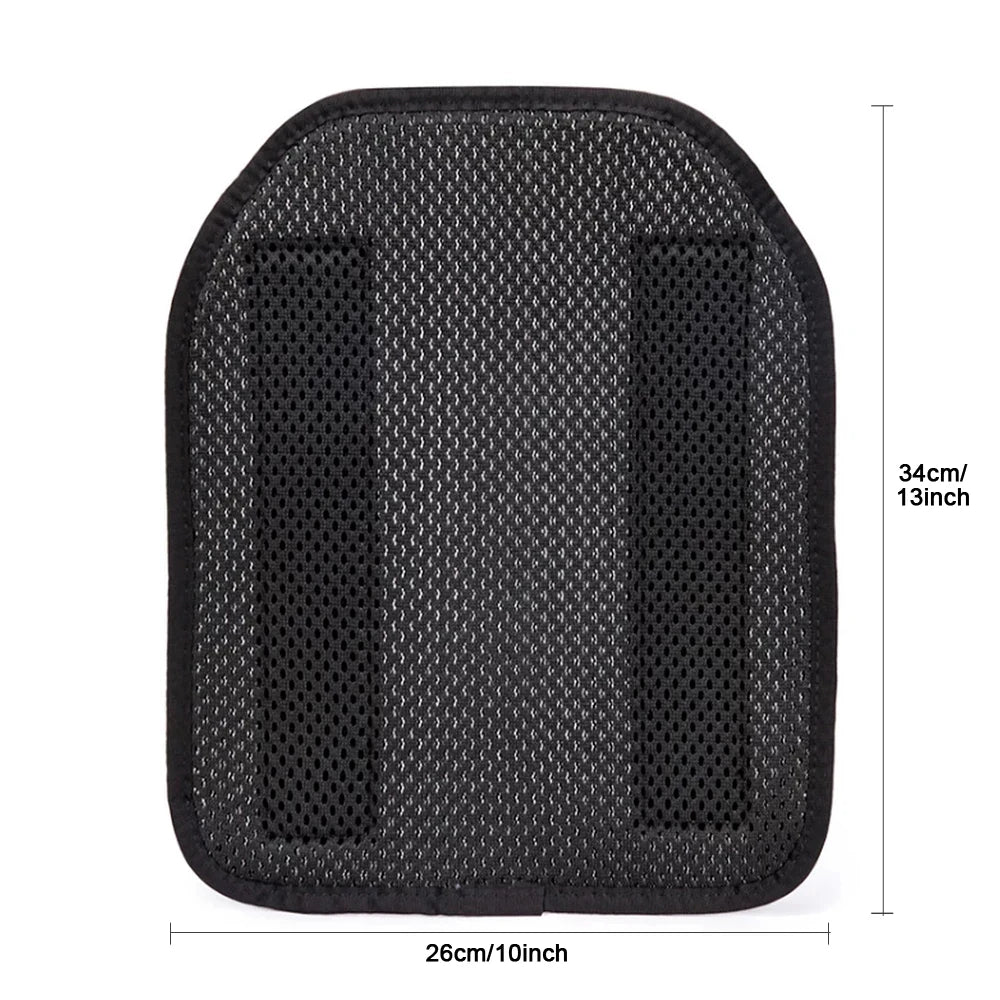 One Pcs/Pair Plate Carrier Cushion Breathable  Black Tactical Vest Air Mesh Padfor Outdoor Military Hunting Accessories