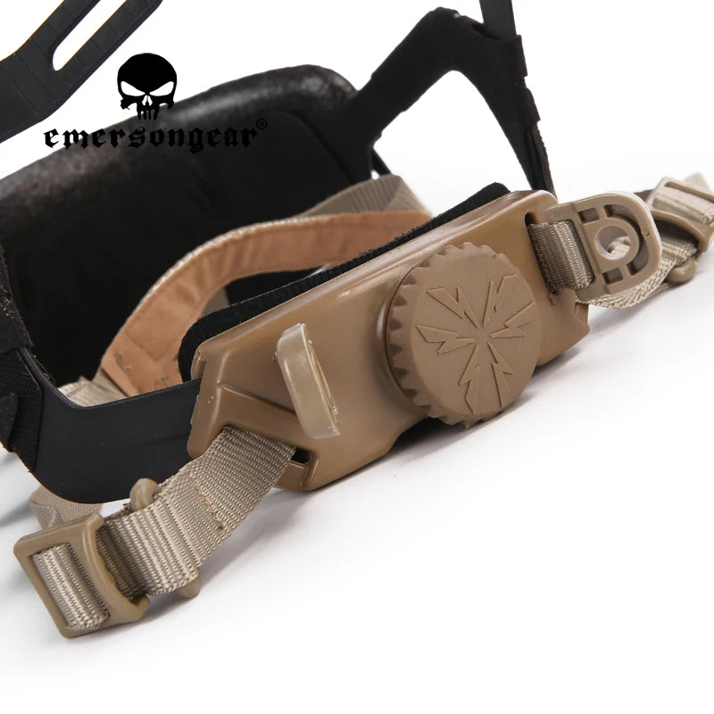 EMERSONGEAR Tactical Helmet Accessory Dial Liner Kit Complete Full Set BK/DE