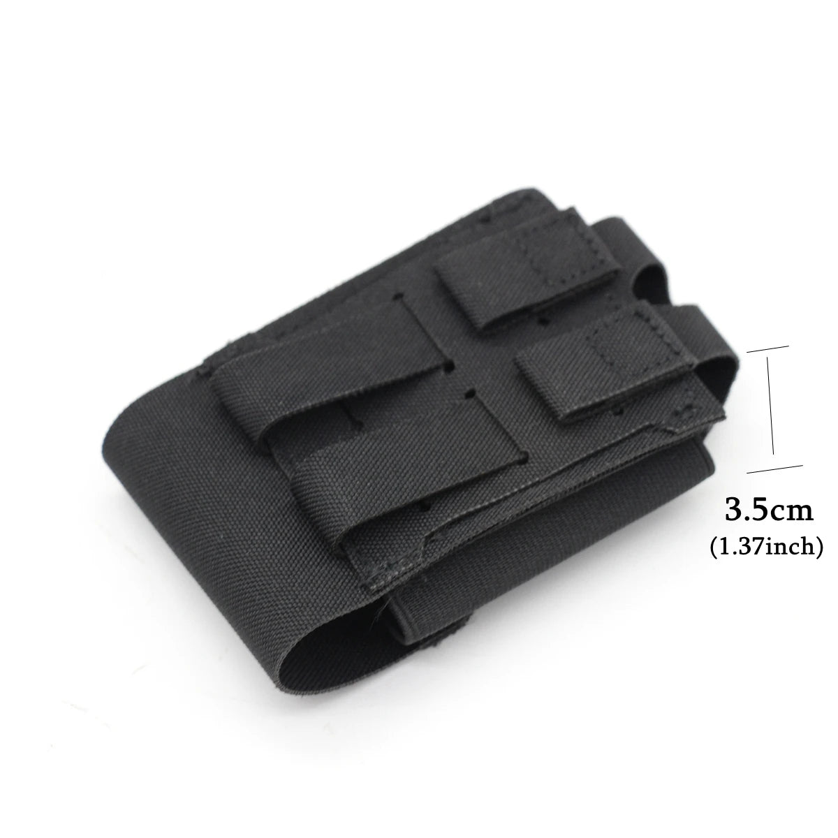 Tactical Handcuff Bag Case Molle Shackle Leather Case Belt Cuff Case Work Belt Vest Law Enforcement Accessories Outdoor Bag