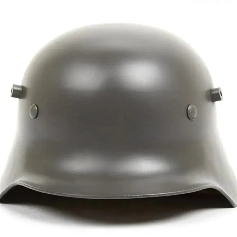 Classic WW1 German Military M16/M18 Steel Helmet Motor Bike Safety Combat World War 1 Repro Elite M1916 Stahlhelm For Collection