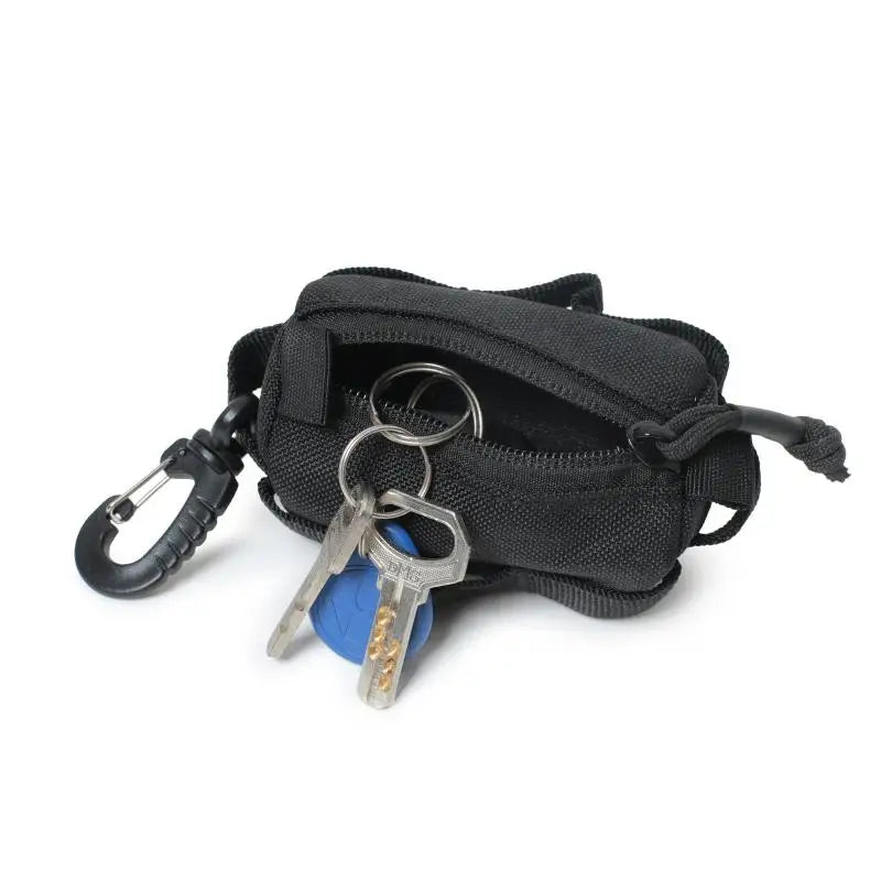 New Outdoor Buckle Bag EDC Pouch Zipper Key Card Holder Small Tools Bag Portable Wallet Pouch Outdoor Hunting Waist Bags