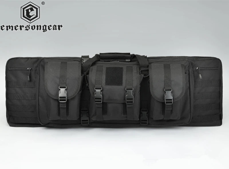 Emersongear-Hunting Rifl Bag, Double Gun Case, Waterproof Carbine Backpack, Molle System Rucksack Transportation Bag, 94cm