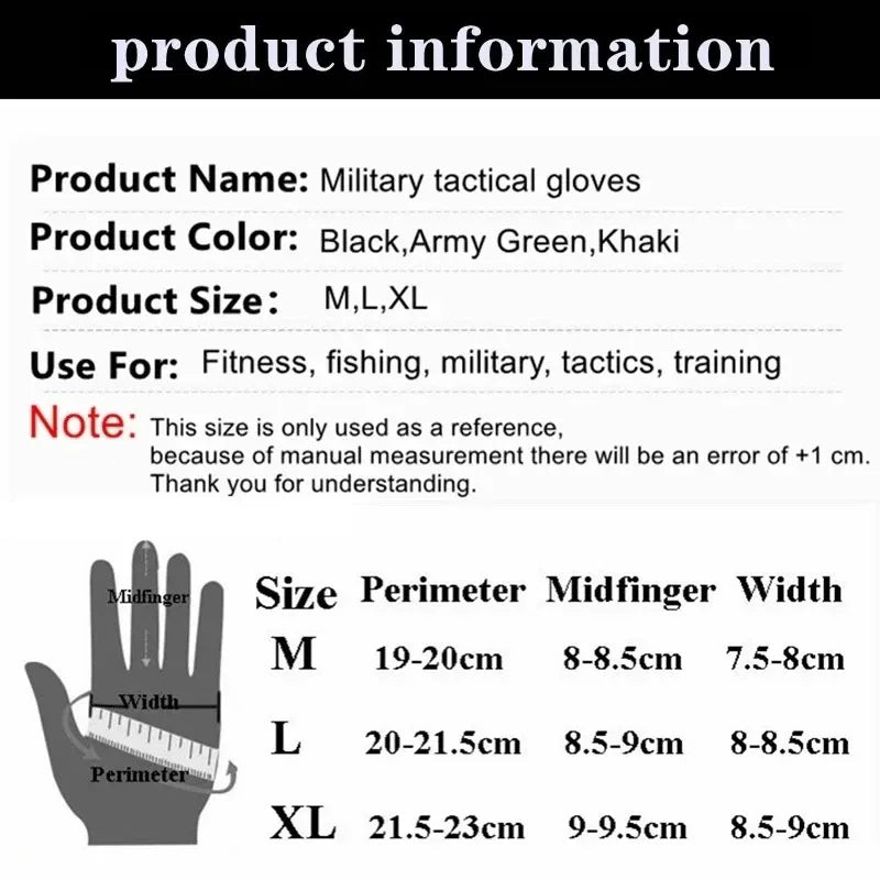 Outdoor Tactical Five Fingers Gloves Hard Knuckle Paintball Airsoft Hunting Combat Ridin Motorcycle Glog Hiking Half Finger Glov