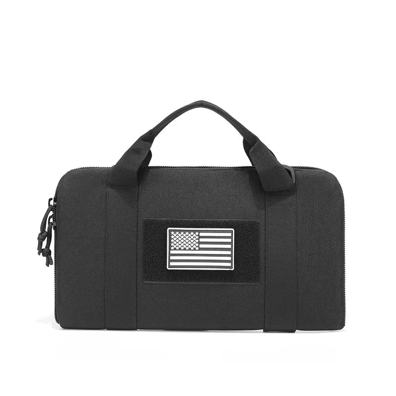 Tactical Pistol Gun Carry Bag Case for Universal Handgun Shockproof Padded Magazine Pouch Universal Handgun Bag