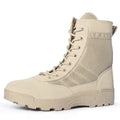 2026 New Men's High Quality Tactical Boots High Top Outdoor Boots Anti Kick and Anti-Collision Hiking Boots for Men Women Size 4