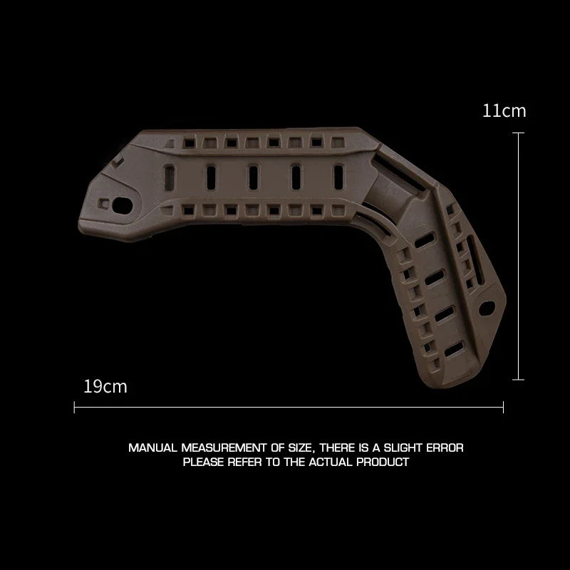 Tactical Helmet Rail Mount Accessory Replacement Side Rails Kit FAST SF SUPER High Cut Helmet ARC Rail 3.0