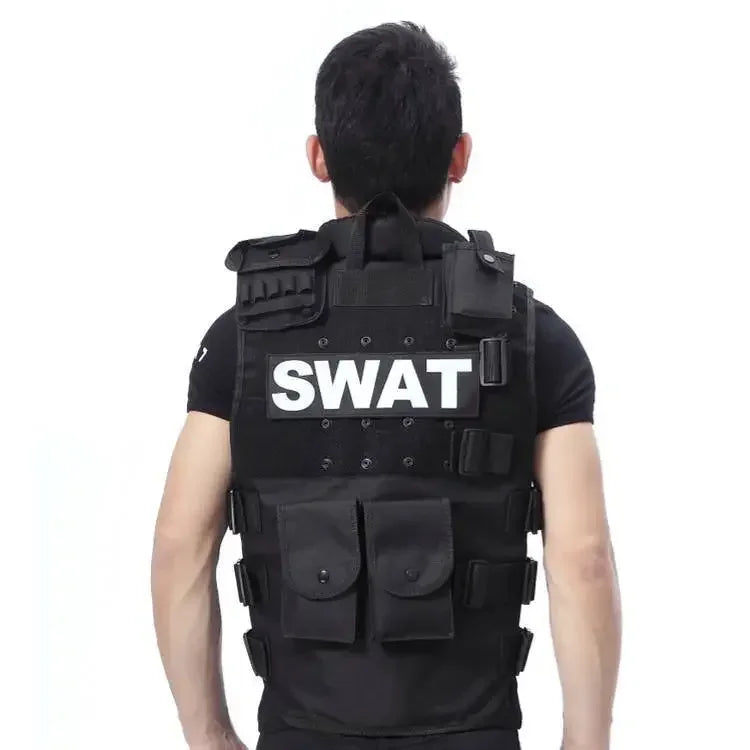 Hunting  Tactical Vest Unisex Black  Vest High Quality CS Paintball Molle Protective Hiking Vest  Equipment