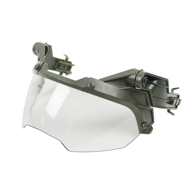 Adjustable Tactical Helmet Guide OP Goggles Detachable FAST MICH Helmet Anti Fog and Anti Riot OP CS Protective Goggles