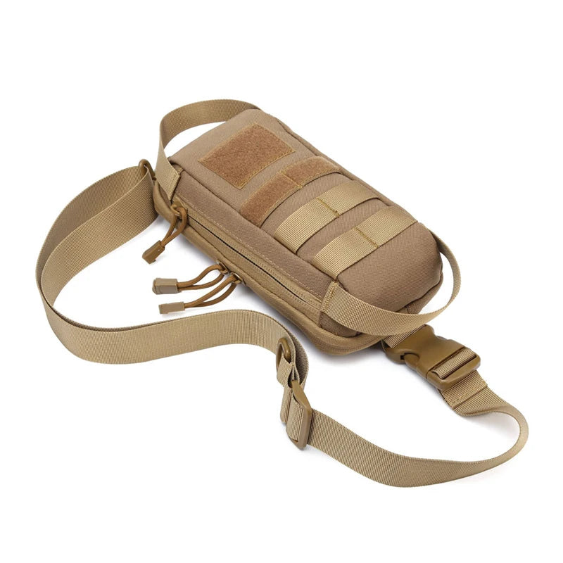 Sport Chest Bag for Men Waterproof Shoulder Sling Pack for Outdoor Hiking Camping Hunting Trekking Travelling