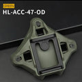 Tactical Helmet Night Vision Mount Base Adapter Device FAST VAS Shroud NVG Mount Aluminum Alloy Modular Helmet Accessories