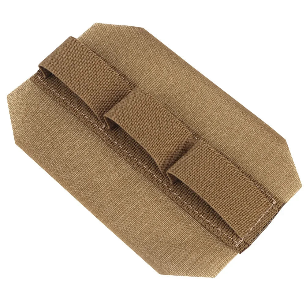 Portable Hunting Loop Panel Drop Pouch Insert 3 Hole Bulk Bullet Organizer Storage Bag For MK2 MK3 MK4 Chest Rig Hunting Vest