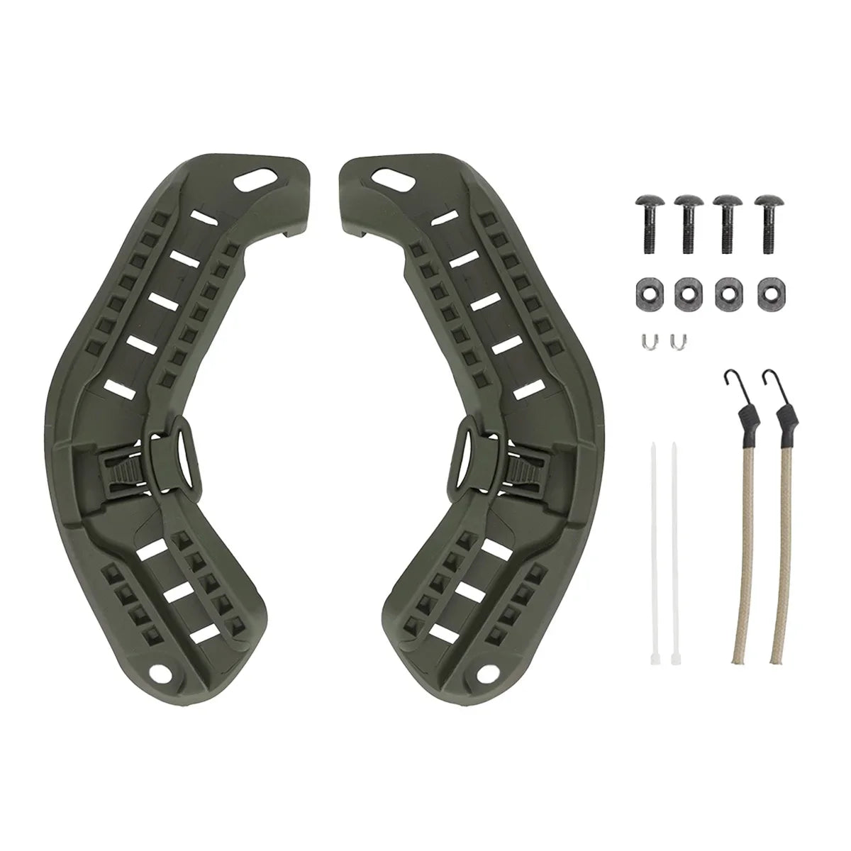 Tactical Side Guide Rail ARC Helmets Mount Rail Airsoft Mich 2000 ABS MICH2000 Helmet Accessories 1 Set