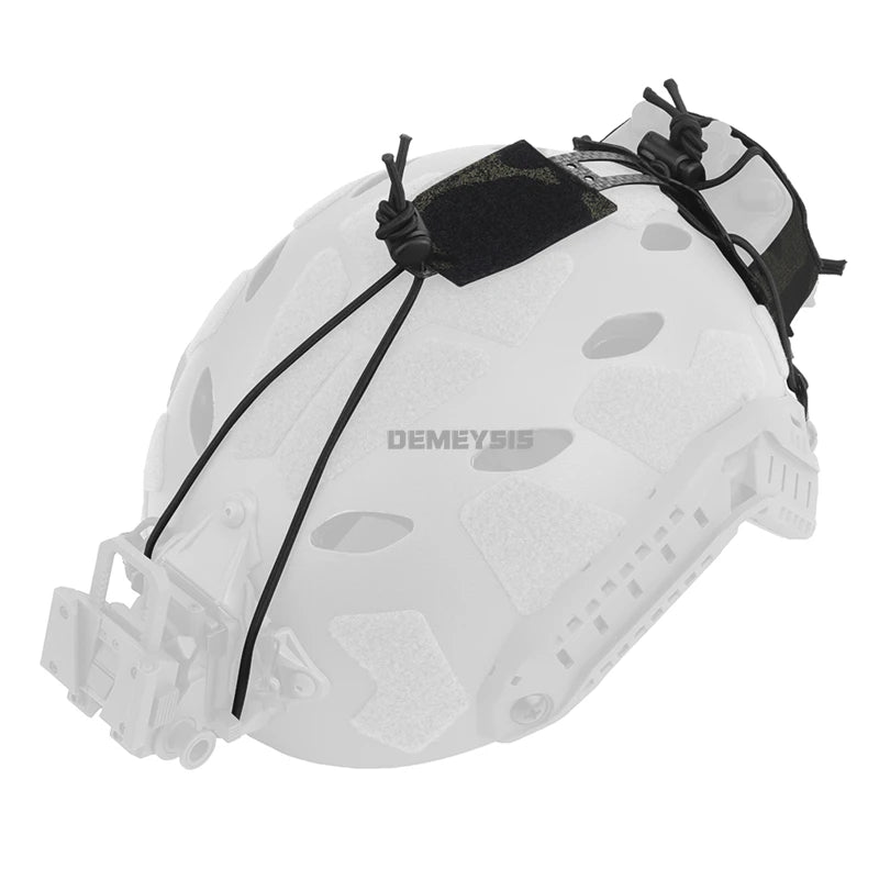 Tactical PVS31 NVG Battery Box Storage Pouch Fast Helmet Retention System Adjustable Paintball Airsoft Helmet Accessory