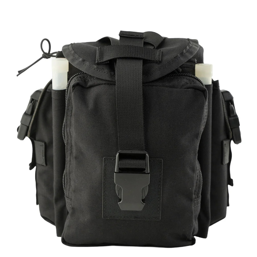 Outdoor Water Bottle Bag Multifunctional MOLLE Waist Bag Accessory Pouch Kettle Cup Cover
