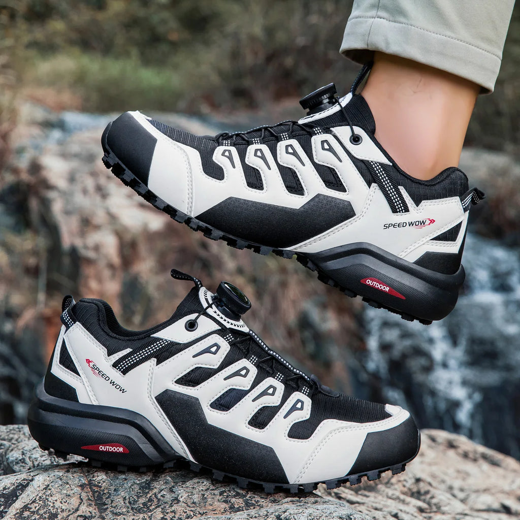 Hiking Shoes for Men Camping Running Walking Jogging Sneaker Boots Waterproof AntiI-Slip Sport Shoes Zapatos Hombre