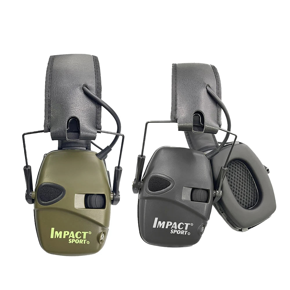 Impact Sport Tactical Electronic Outdoor Sports Anti-noise Headset Shooting Hunting Protective Headset Shooting Earmuff