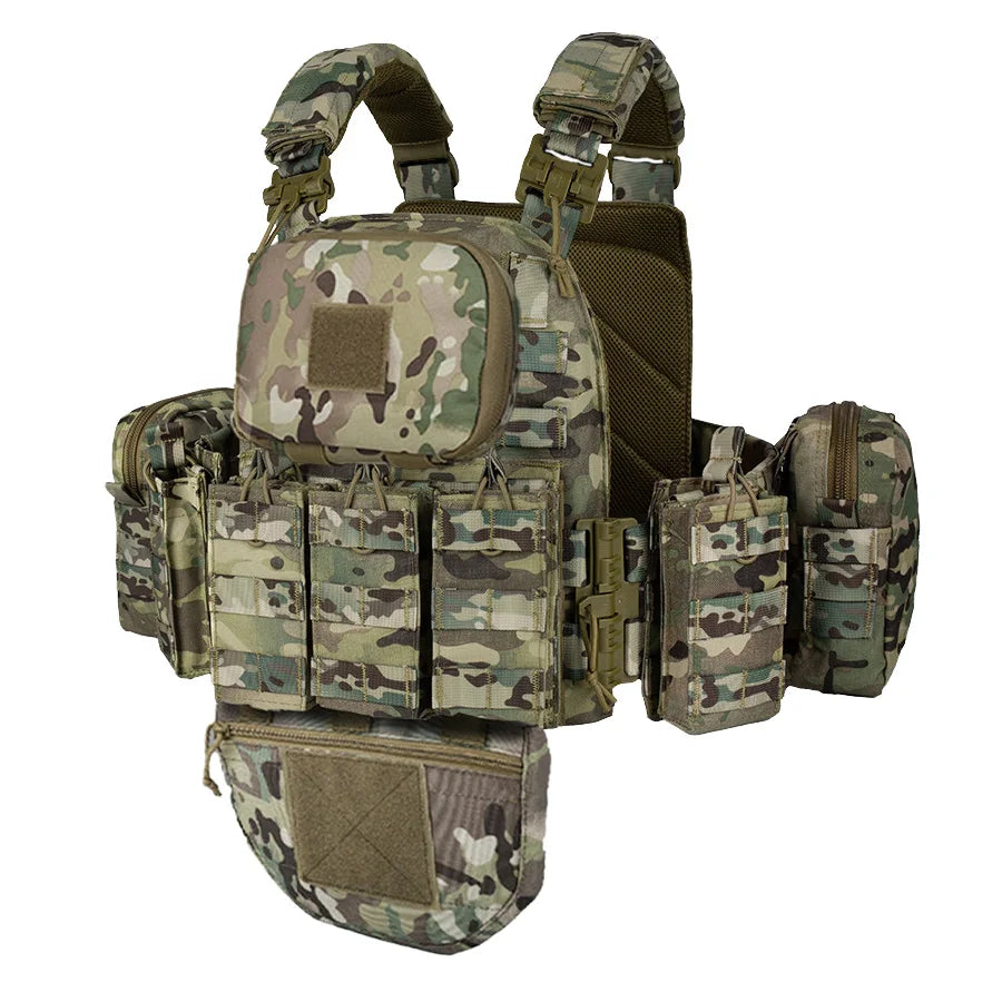Quick-release training vest training vest molle multifunctional outdoor vest equipment