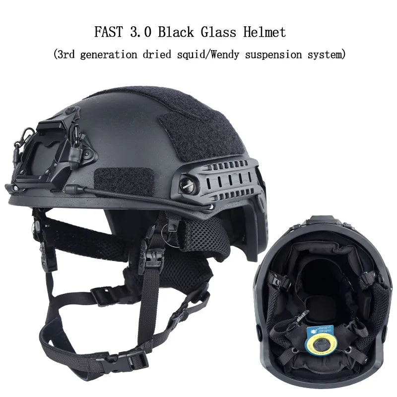Quick MH tactical helmet 1.5kg fiberglass Wendy's suspension pad helmet outdoor activity protection training safety riot helmet