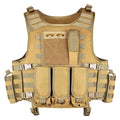 Tactics Vest Flat Vehicle Fishing and Hunting Equipment Armored Vest CS Painted Bullet Vest
