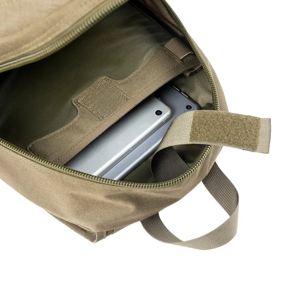 20L Tactical Backpack Vest Dual Purpose Molle Plate Carrier Bag Backpack Nylon Hiking Rucksack  with Vests Outdoor Backpacks