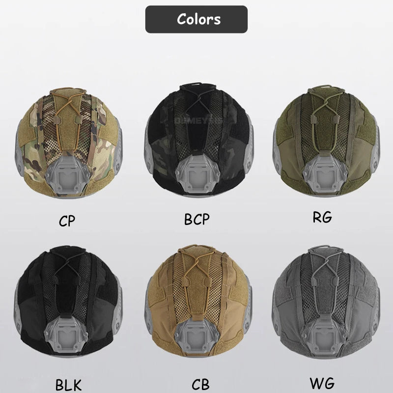 Tactical Helmets Cover for FAST SF SUPER HIGH CUT Breathable Outdoor Paintball Shooting Airsoft Helmet Accessories