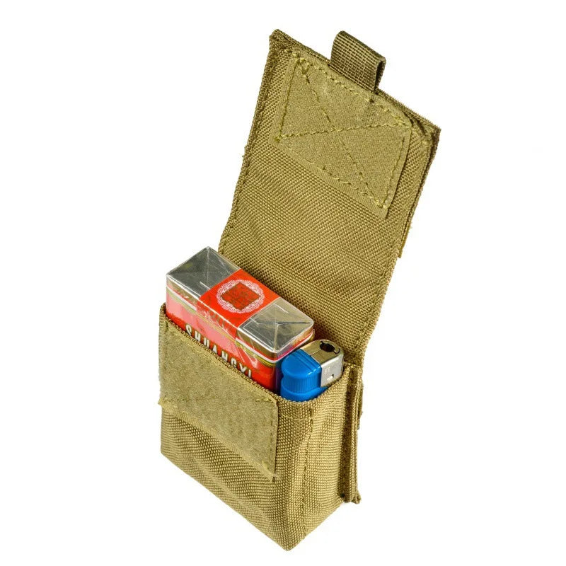 Tactical Mini Cigarette Bag Molle EDC Pouch Hunting Accessories Gadget Gear Pouch Small Tool Organizer Bag