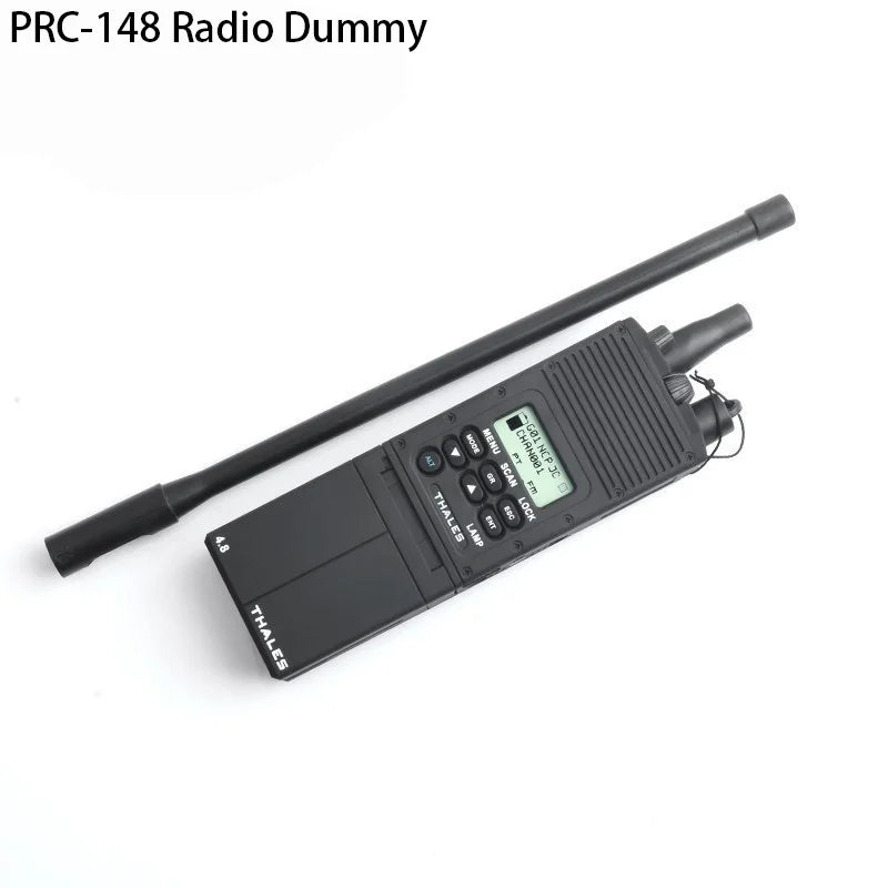Tactical Military Softair Army Radio PRC 152 / PRC 148 Dummy Radio Case Antenna Package Talkie Walkie Interphone Model Cospaly