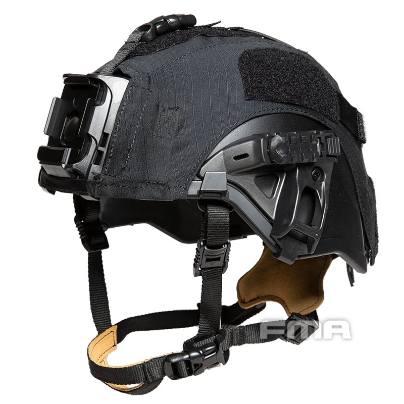 FMA Outdoor Tactical Combat IHPS Helmet Heavy Version 19 Series Helmet V-shaped Guide Rail 7mm Thick Helmet w/Cover