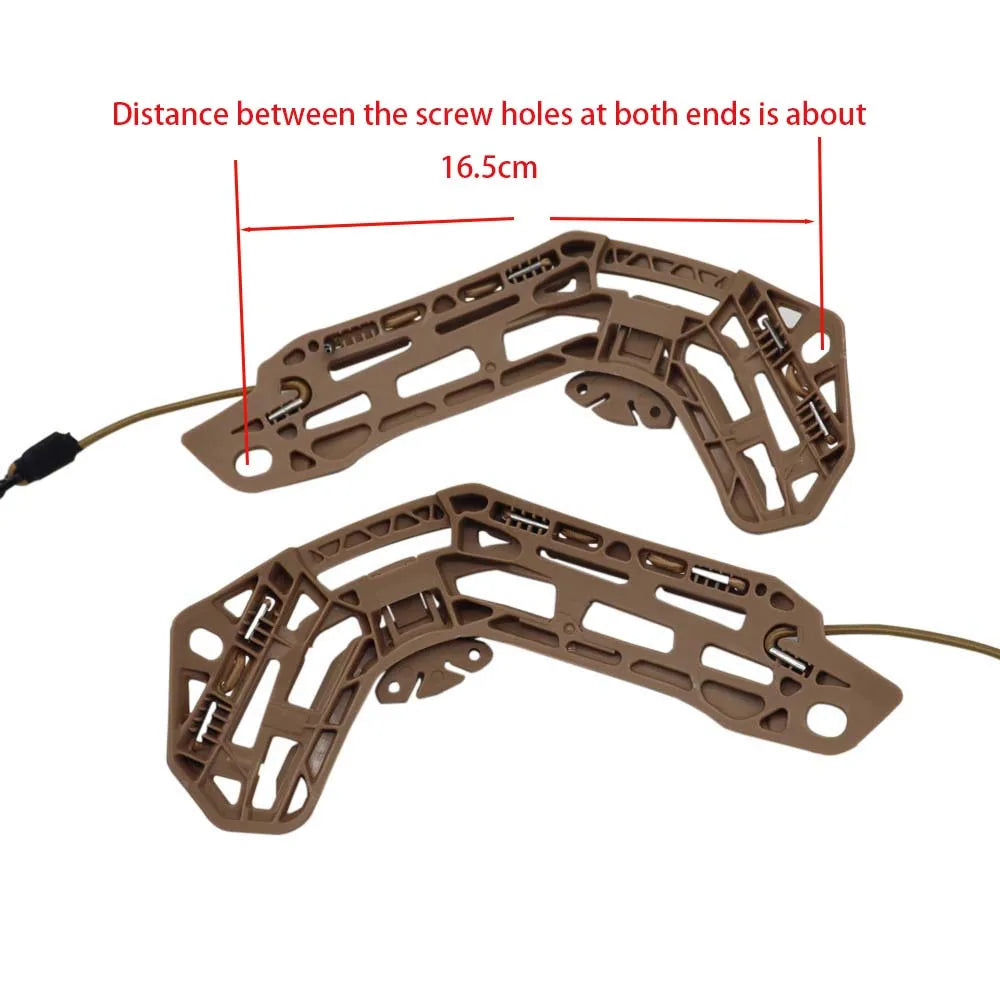 Tactical Helmet Accessories Revision Helmet Side Guide Rail ARC Helmet Mount Rail Airsoft Helmet Accessories