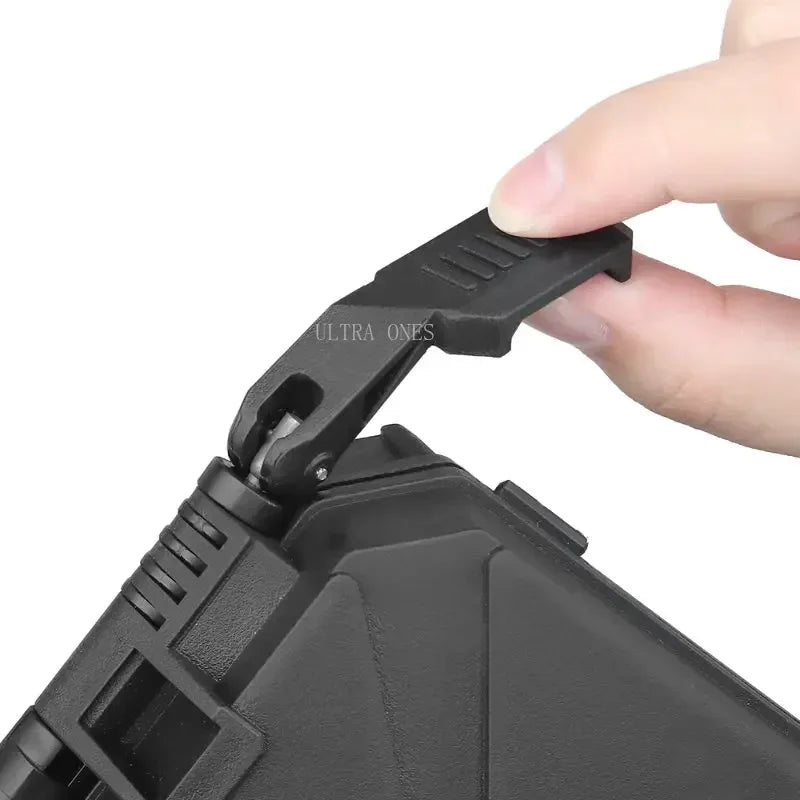 Tactical Waterproof Case Impact Resistance Protective Gear Cases with Double Sponge Shockproof Lockable Equipment Molle Box