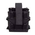 Tactical Handcuff Holster MOLLE Compatible Handcuff Pouch Elastic Adjustable Handcuff Carrier,Security Guard Gear Accessory