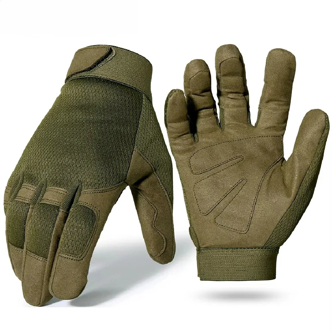 Lightweight Hunting Full Finger Gloves Breathable Tactical Outdoor Sports Paintball Camping Hiking Cycling Fishing Non-slip Gear