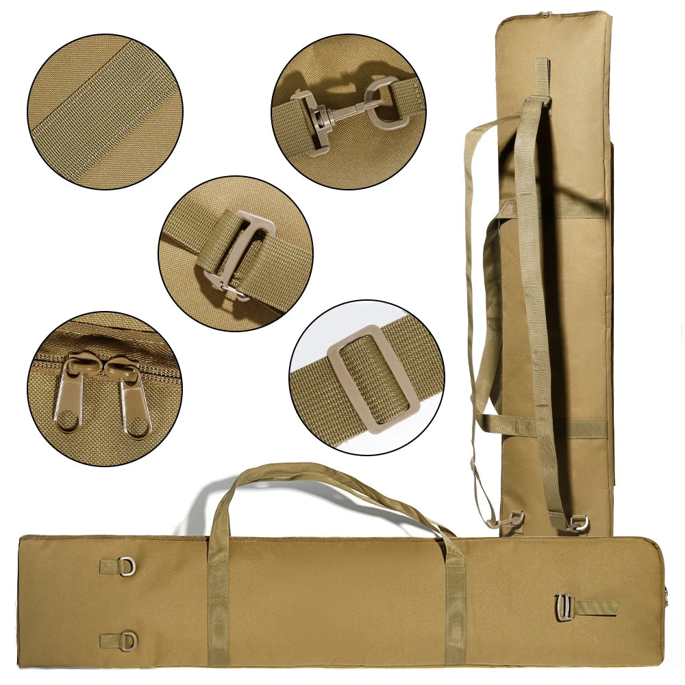 Molle System Gun Bags, Tactical Rifle Case, Shooting Carry, Outdoor Handbags for Hunting Accessories