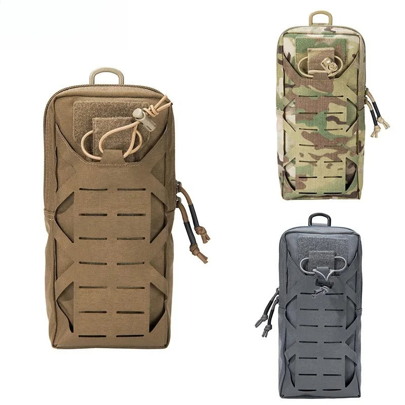 Tactical Molle Waist Bag for Men Outdoor EDC Tool Pouch Utility Gadget Organizer Vest Pack Water Bottle Phone Case Compatible