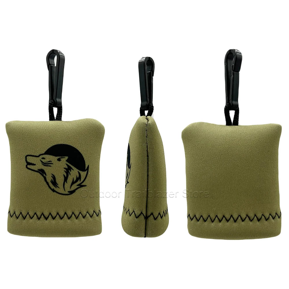 Tactical Ultra-Fine Fibers Cleaning Cloth Hanging One-piece Folding Storage Washable for Binoculars Scopes Glasses Screens