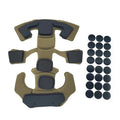 Tactical Helmet Suspension System, Helmet Lining, Shock-Absorbing Pads Compatible with Team Wendy FAST MICH Helmet
