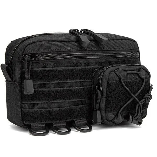 Tactical First Aid Medical Bag Webbing Accessory Waist Pack Tool Bag Storage Bag Sundry Bag