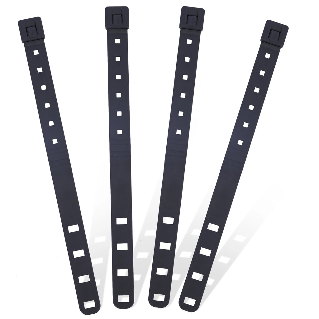 MOLLE Straps, Durable MOLLE Clips Attachments for Vests, Tactical Malice Clips - 4 Pcs