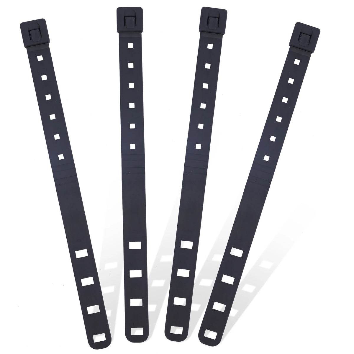 MOLLE Straps, Durable MOLLE Clips Attachments for Vests, Tactical Malice Clips - 4 Pcs