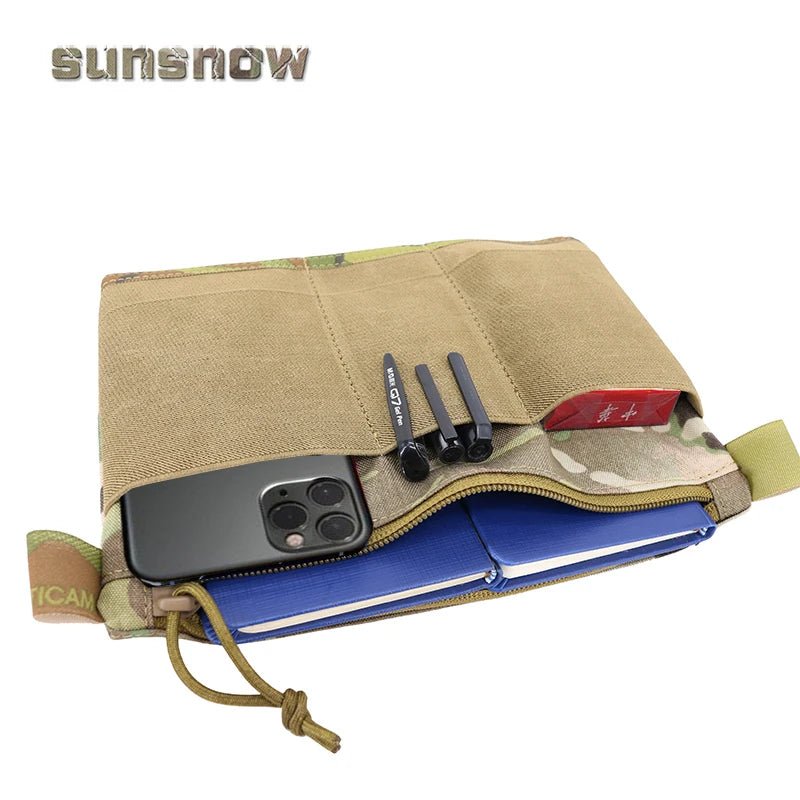 Backpack with Internal Puncture-Resistant Hook & Loop Storage Bag