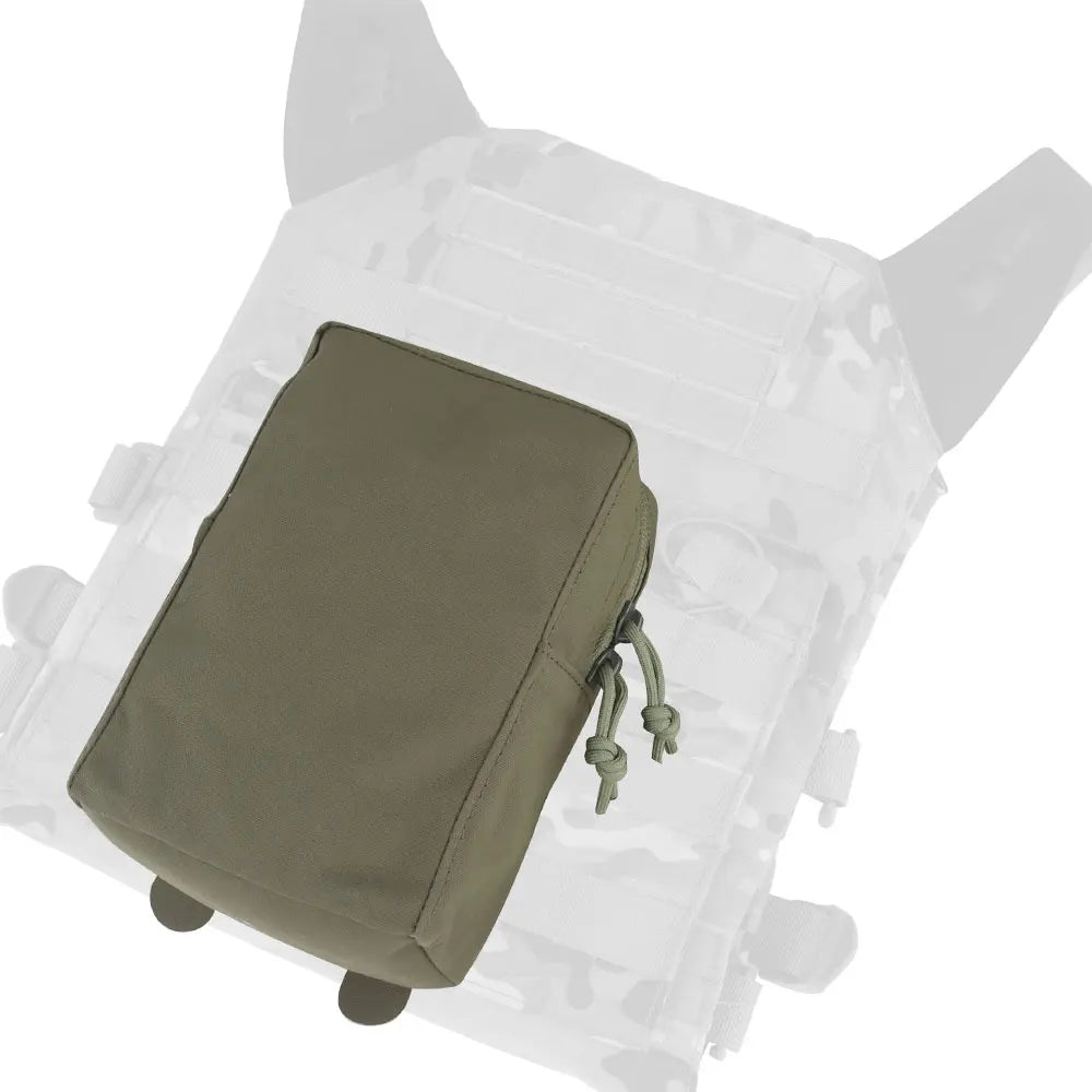 Nylon GP Pouch with Drainage Hole Lightweight MOLLE Pack Equipment Accessory for Hunting Outdoor Use