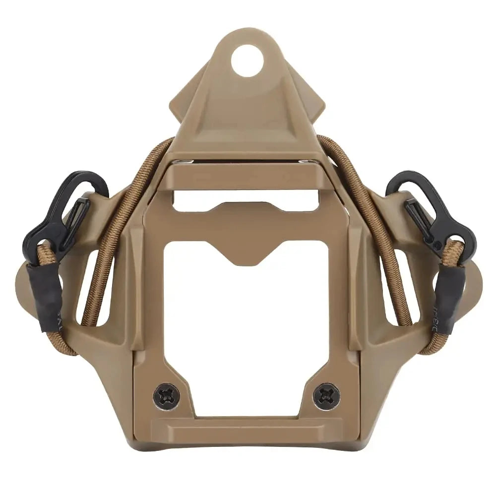 BOOIU Tactical Helmet Bracket Adapter with Hook Rope NVG Bracket Adapter Is Suitable For Fast Michaf Wendy Helmet Accessories