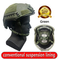 Kevlar Tactical Helmet ACH High Cut Helmet High Quality Ballistic Helmet NIJ IIIA FAST Wendy's Suspension Pad Safety Helmet
