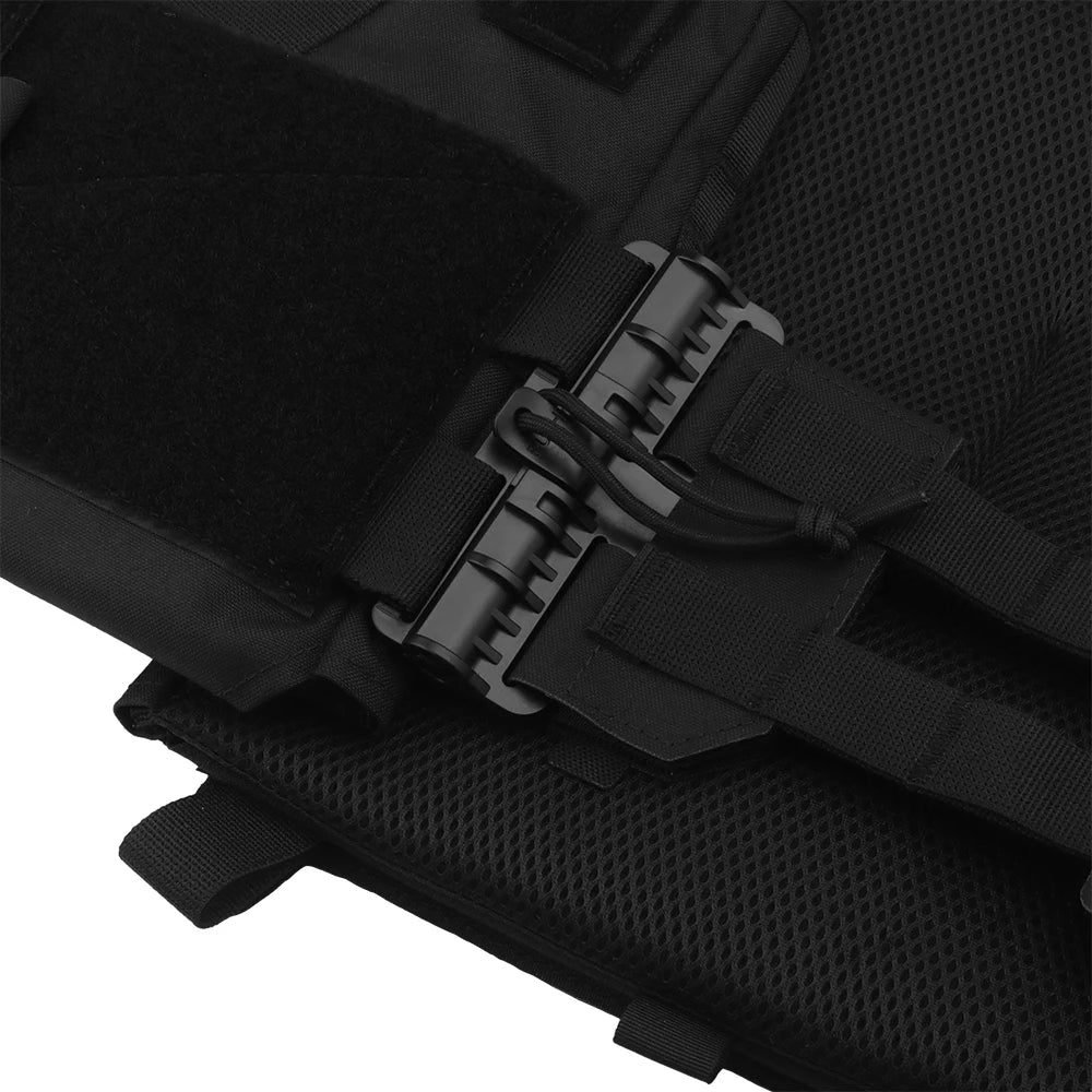 POSEIDON DEFENSE KZ Molle System Version Vest Plate Carrier Quick-Release Cummerbund Breathable Padded Mesh Lining