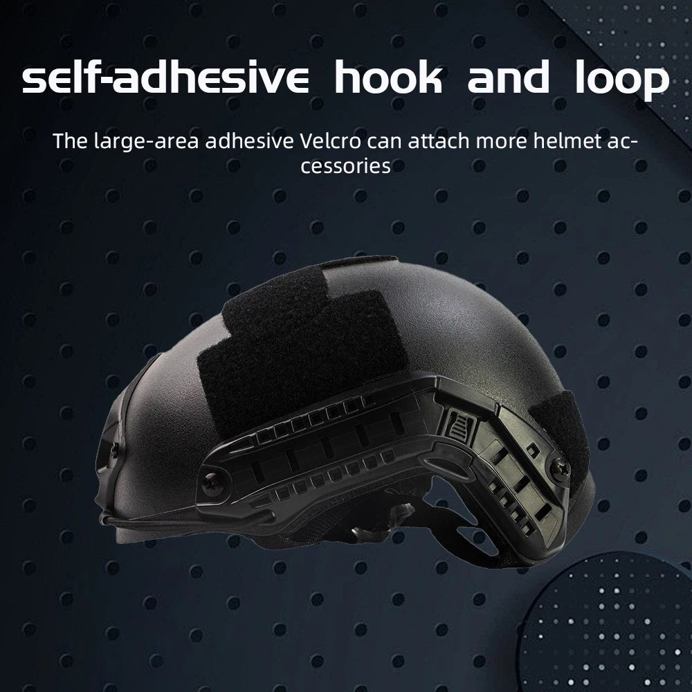 Xihan Simple FAST Tactical Helmet Vented & Non-Vented Lightweight Anti-Riot for Airsoft Cycling Hiking